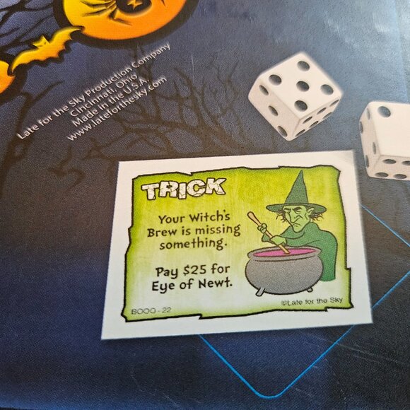 Boooo-Opoly Halloween Board Game 🎃 New Sealed (Box Flaw) - Picture 6 of 16